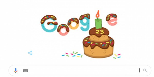 كيف احتفلت Google بالذكرى السنوية الثالثة والعشرين لتأسيسها