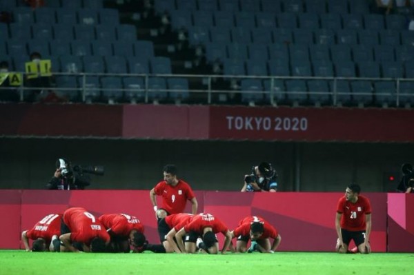 ريان يسجل أول أهداف منتخب مصر في أولمبياد طوكيو 2020