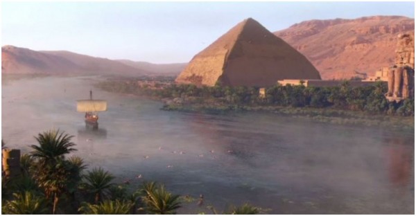 نهر النيل في مصر مصدر للمياه وأحد أسباب قيام الحضارة المصرية