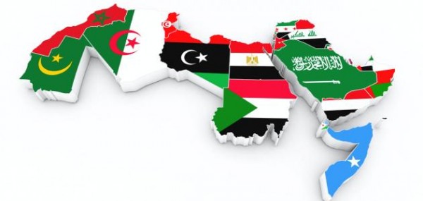 العالم العربي يعني الدول الأعضاء في