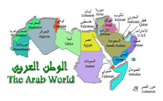 ما هي أكبر دولة عربية في الجناح الأفريقي