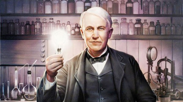 من هو الذي اخترع المصباح الكهربائي