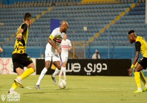 ملخص مباراة الزمالك ووادي دجلة في الدوري المصري بالأهداف