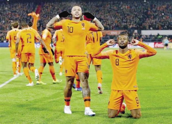 نتيجة مباراة هولندا وتركيا في تصفيات كأس العالم